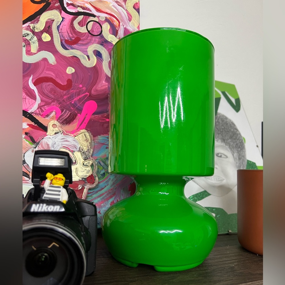IKEA Green table lamp